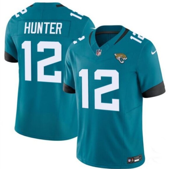 Mens Youths Womens Travis Hunter Teal Vapor Stitched Jersey - Picture 1 of 1